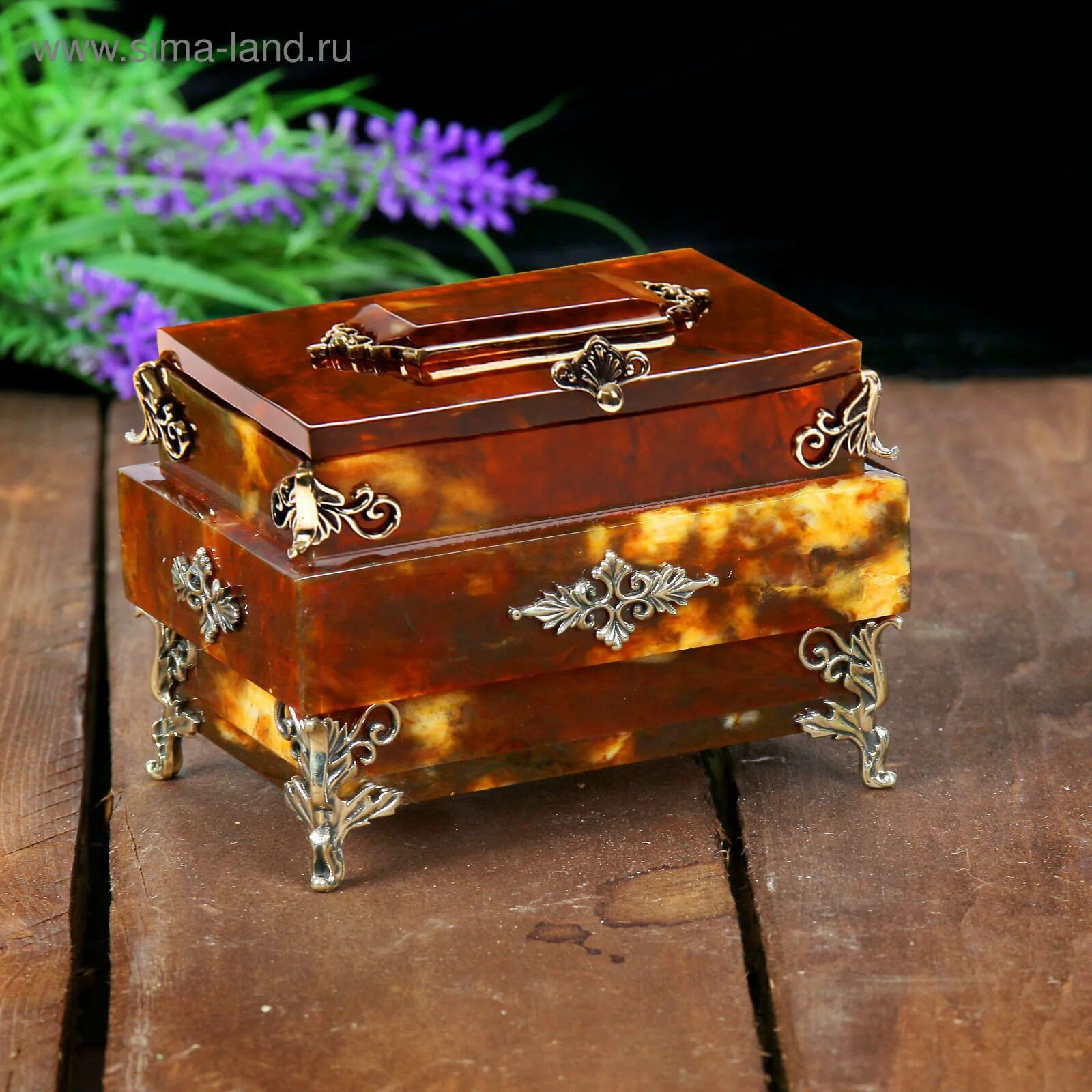 Шкатулка для 6 часов. Sima land шкатулки из камня фурнитура. Хохлома сувениры. Ларец с янтарем. Живописная эмаль рюкерт.