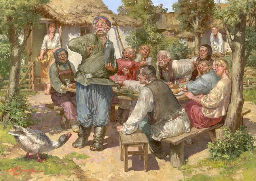 Куриные посиделки. Куриные посиделки