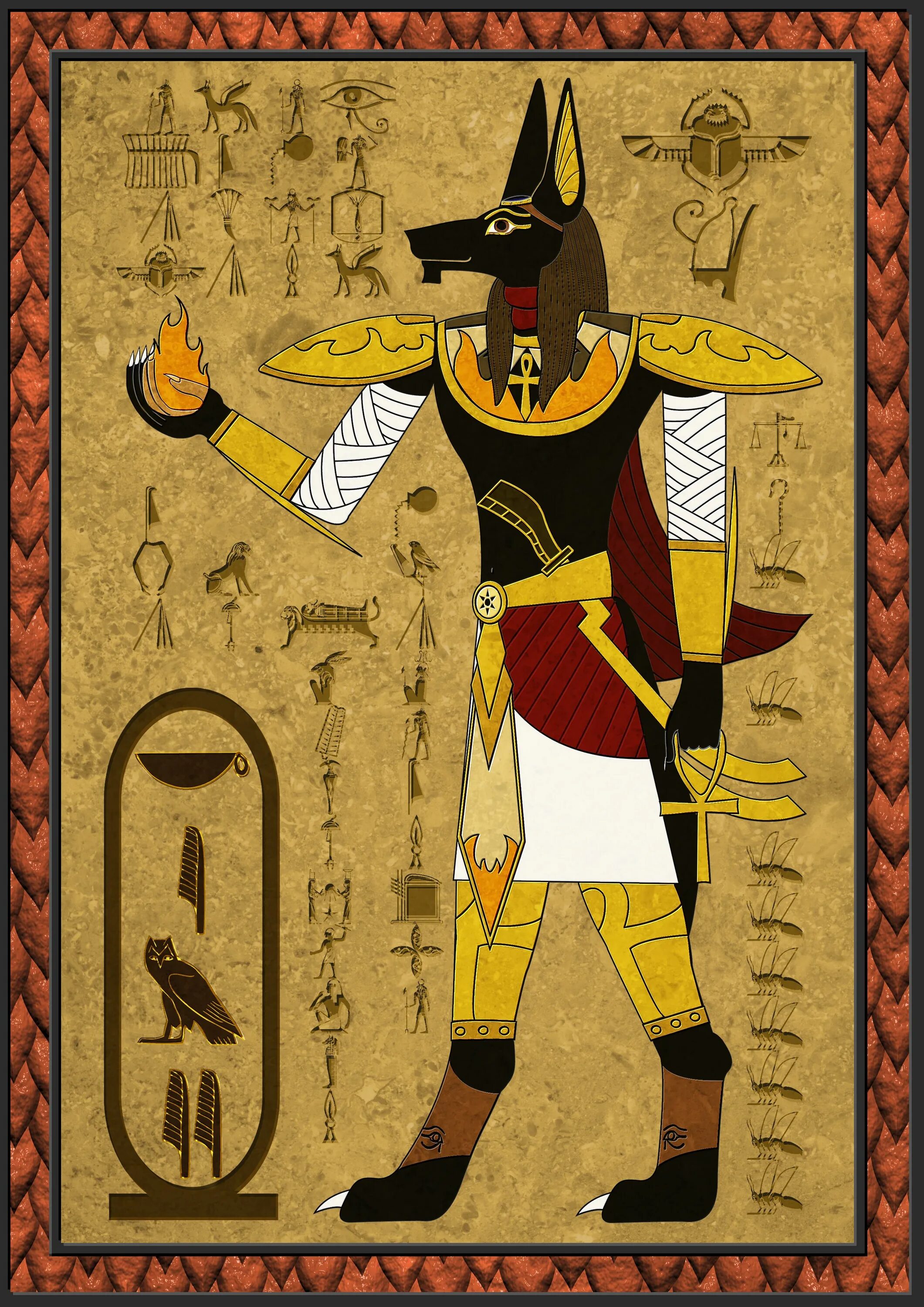 Египет люди боги. Анубис Бог древнего Египта. Древние Египт Бог анубиусе. Бог смерти в Египте Анубис. Анубис Бог древнего Египта арт.