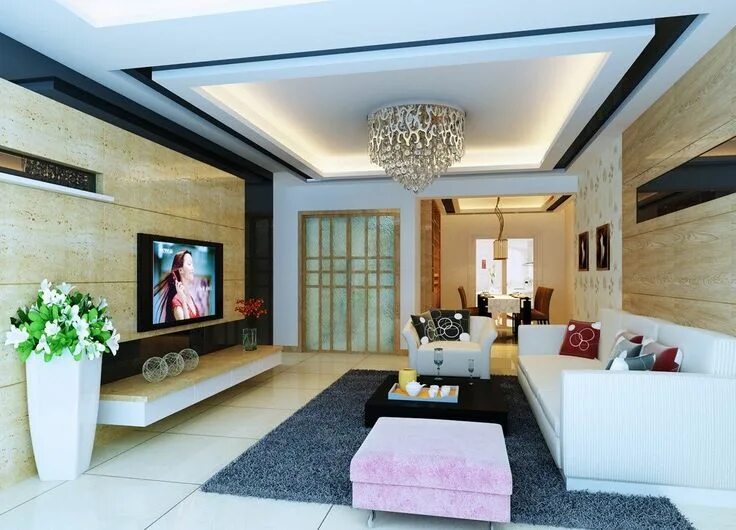 151 Special COFFERED WAFFLE CEILINGS Making Homes Look Richer False ceiling desi