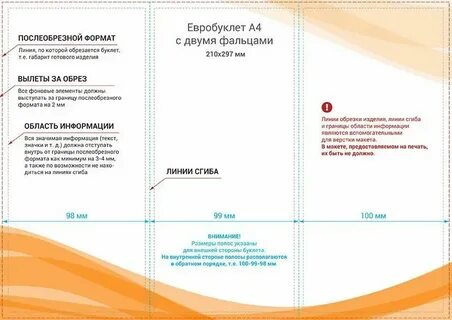 Буклет сколько страниц