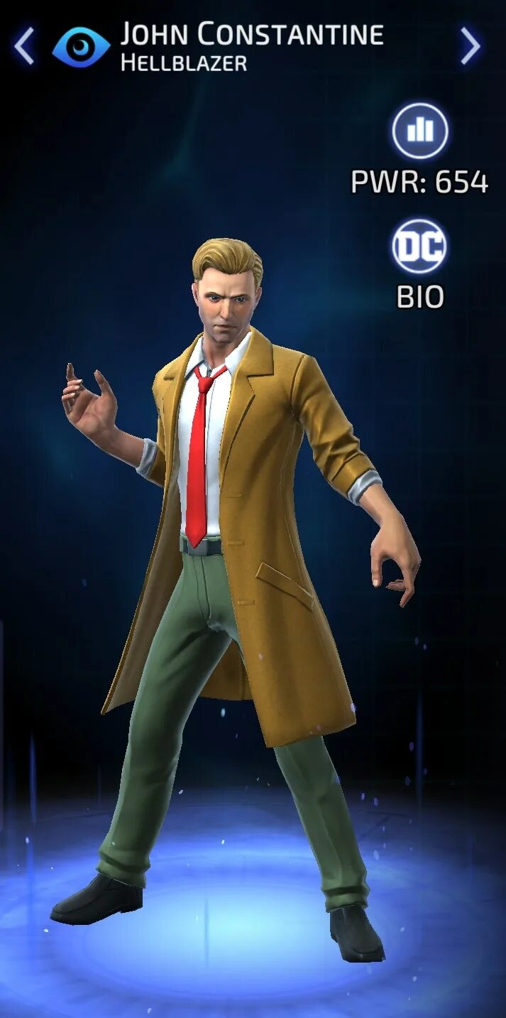Дс легендс. Джон Константин легенды. Джон Константин игра. Constantine outfit.