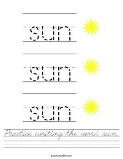 Word sun