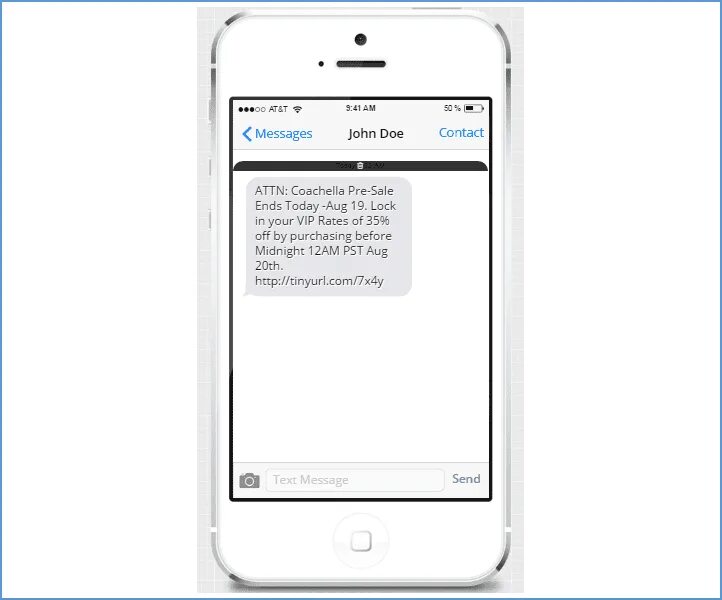 Message john