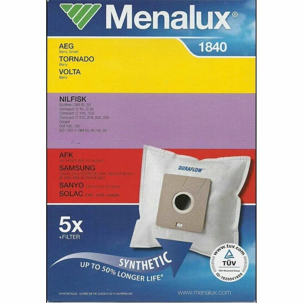 Menalux 5100 1840. Мешки для пылесоса menalux 1840. Фильтр для пылесоса 1840 menalux. Menalux 1000. Menalux 1840 аналоги мешки для пылесоса.