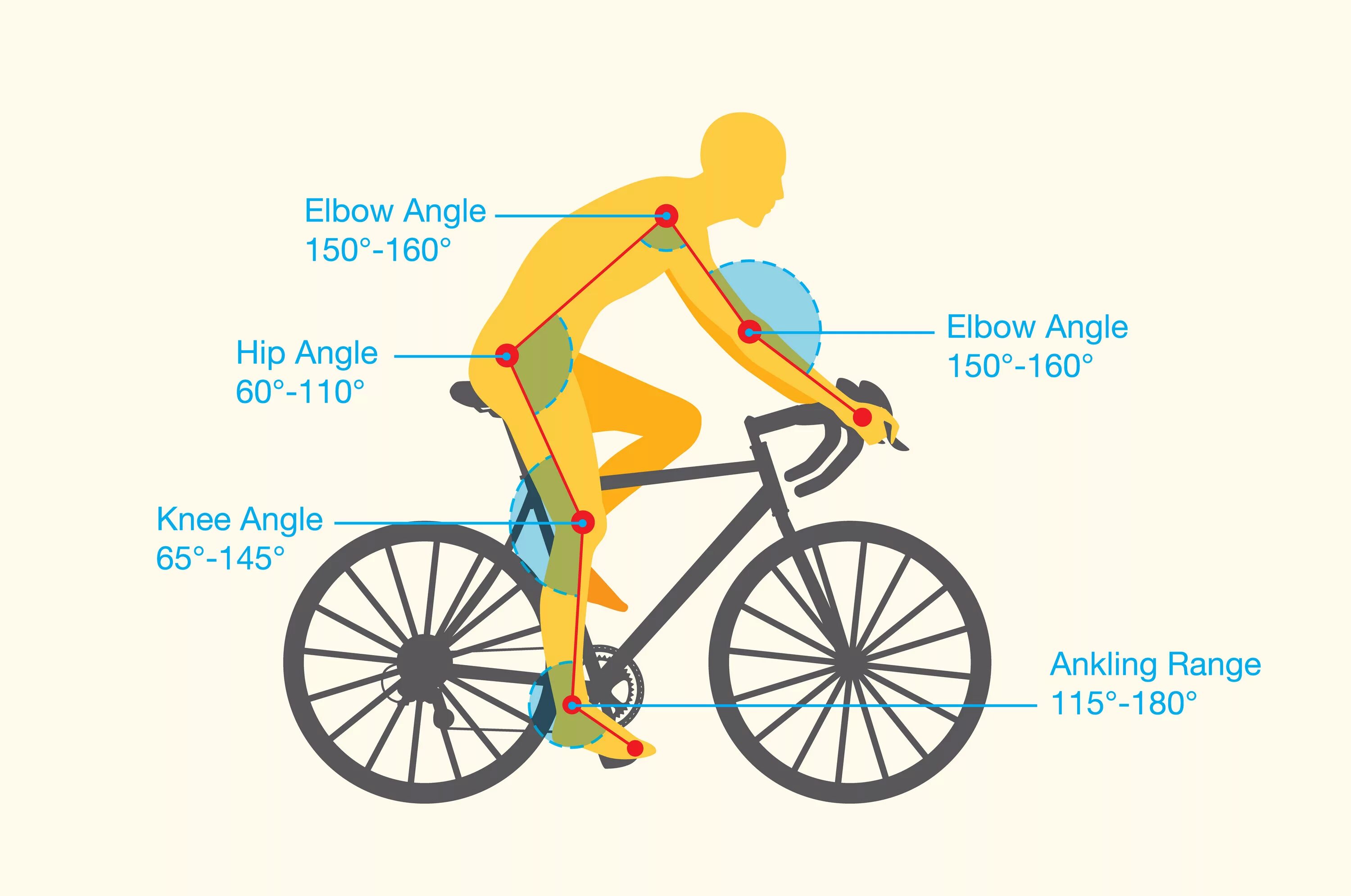 Как переводится bike. Bike Fit Angle. Правильное положение тела на велосипеде. Колени при езде на велосипеде. Правильные углы для BIKEFIT.