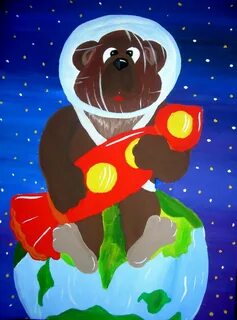 Медведь космонавт