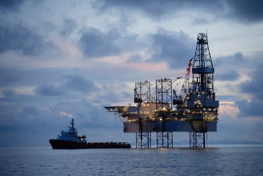 Добыча нефти и газа в океане. Добыча нефти и газа в океане