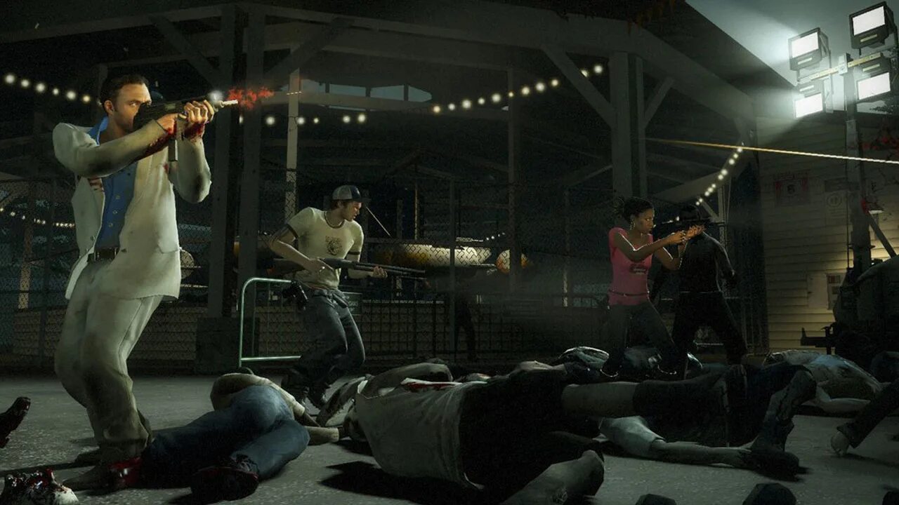 Left 4 dead 2 на максималках. Нет милосердию left 4 dead. Left 4 dead 2 разделенный экран xbox 360. Left 4 dead вдвоем. Карта нет милосердия left 4 dead крыша.