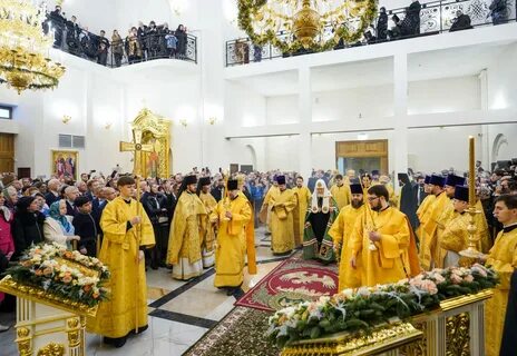 Освящение церкви