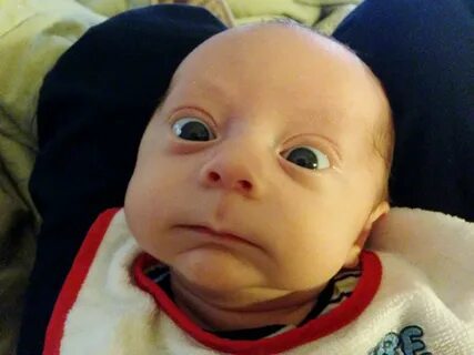 12 hilariously surprised babies Funny Baby Faces, Funny Baby Pictures, Funn...