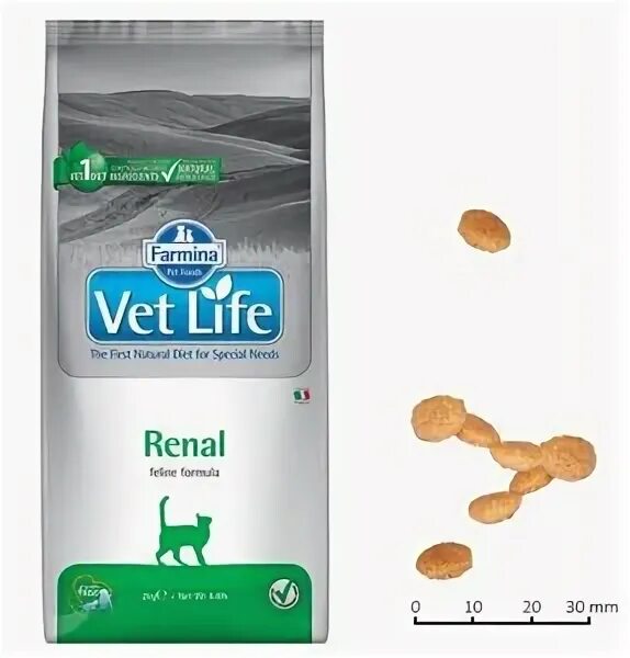 Farmina vet Life renal кошки 2кг. Vet Life renal 2 кг. Farmina (Фармина) vet Life Cat renal 2кг. Ренал корм Фармина белок.