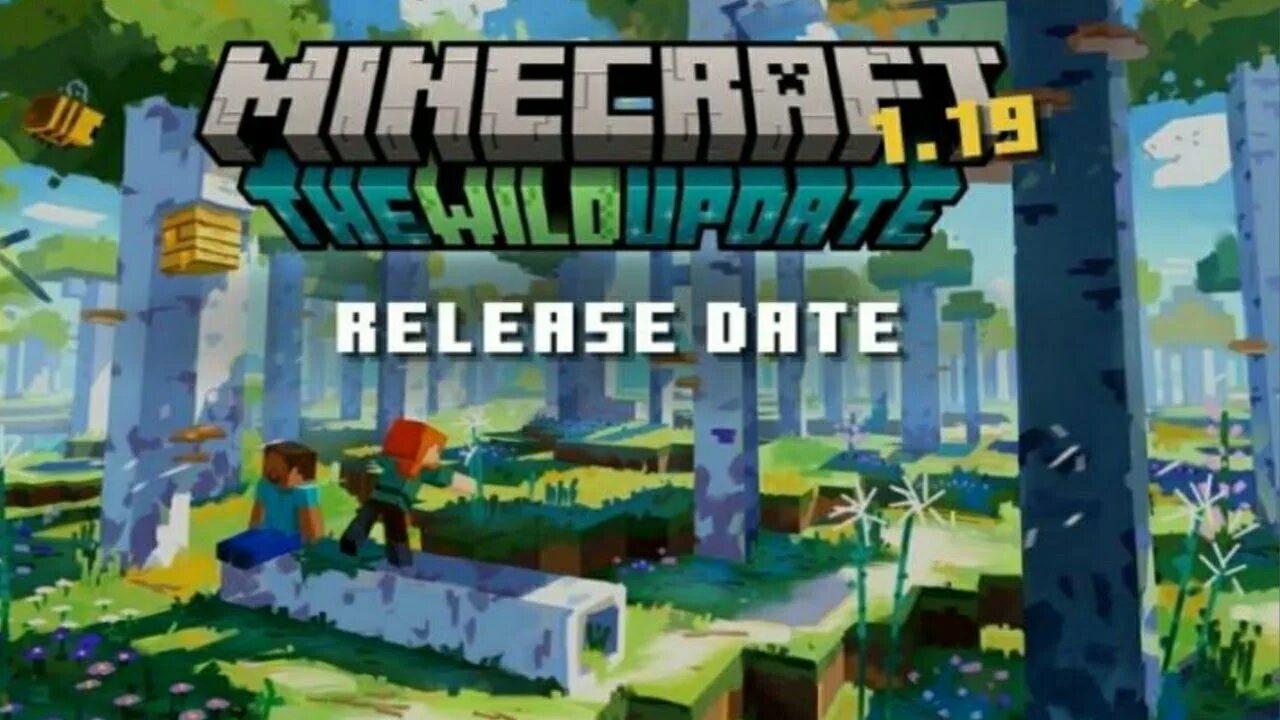 Первоапрельское обновление майнкрафт 2024. Minecraft 1.19. Майнкрафт Дата выхода. Дата релиза майнкрафт. Майнкрафт 1.19 дикое обновление.