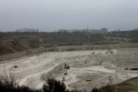 Фото мелового карьера