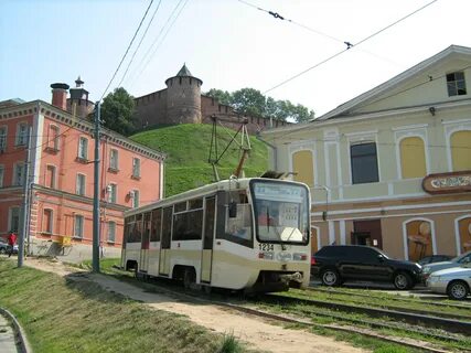 Нижний новгород трамвай на мосту