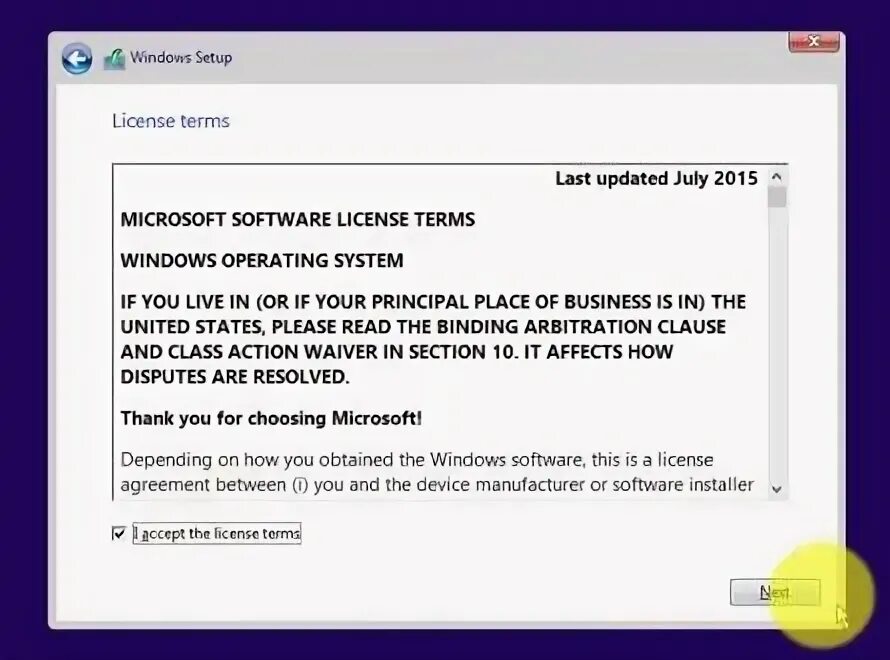Microsoft software license terms. Microsoft software license terms