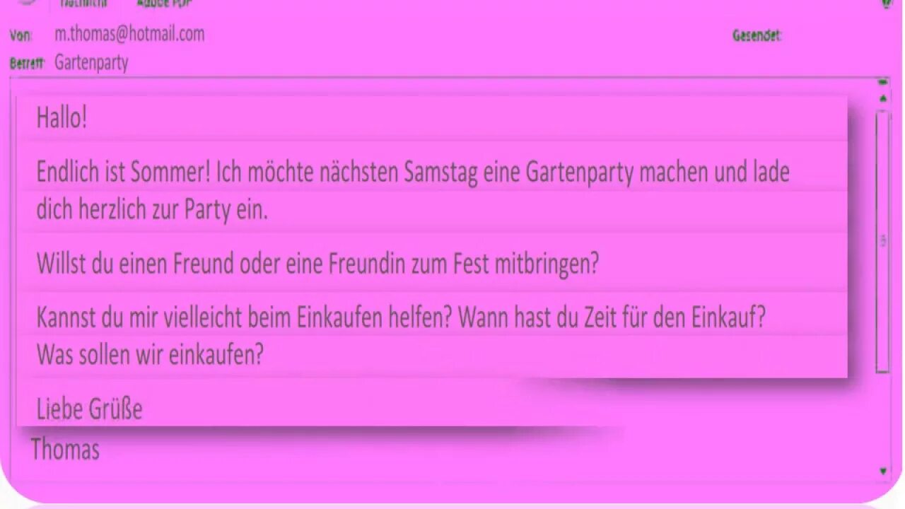 ÖSD Zertifikat A1 Schreiben Aufgabe 1 und 2 Beispiele zu der schriftlichen Prüfu