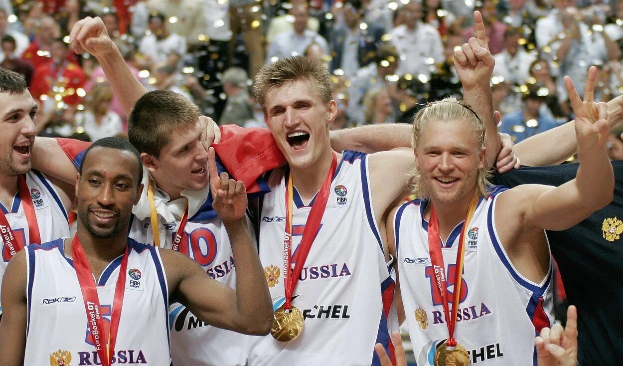 Баскетбол россии мужчины финал. 2007, Золото на чемпионате Европы по баскетболу. Евробаскет 2007 финал Россия Испания.