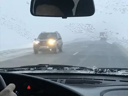 Трасса м12 снегопад