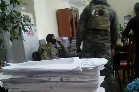Обыск мэрии