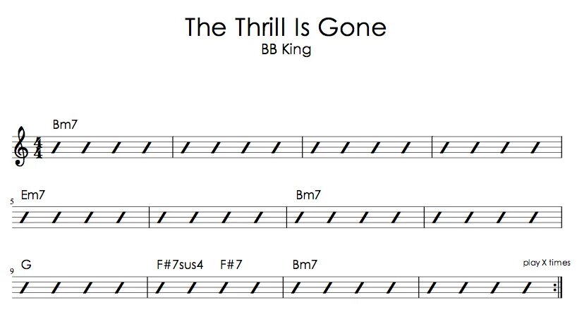 The thrill is gone. The Thrill is gone Ноты. B.B. King - the Thrill is gone Ноты. BB King the Thrill is gone табы. Ноты the Thrill as gone.