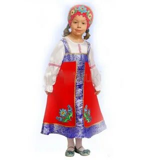 Русско народные костюмы для детей девочек
