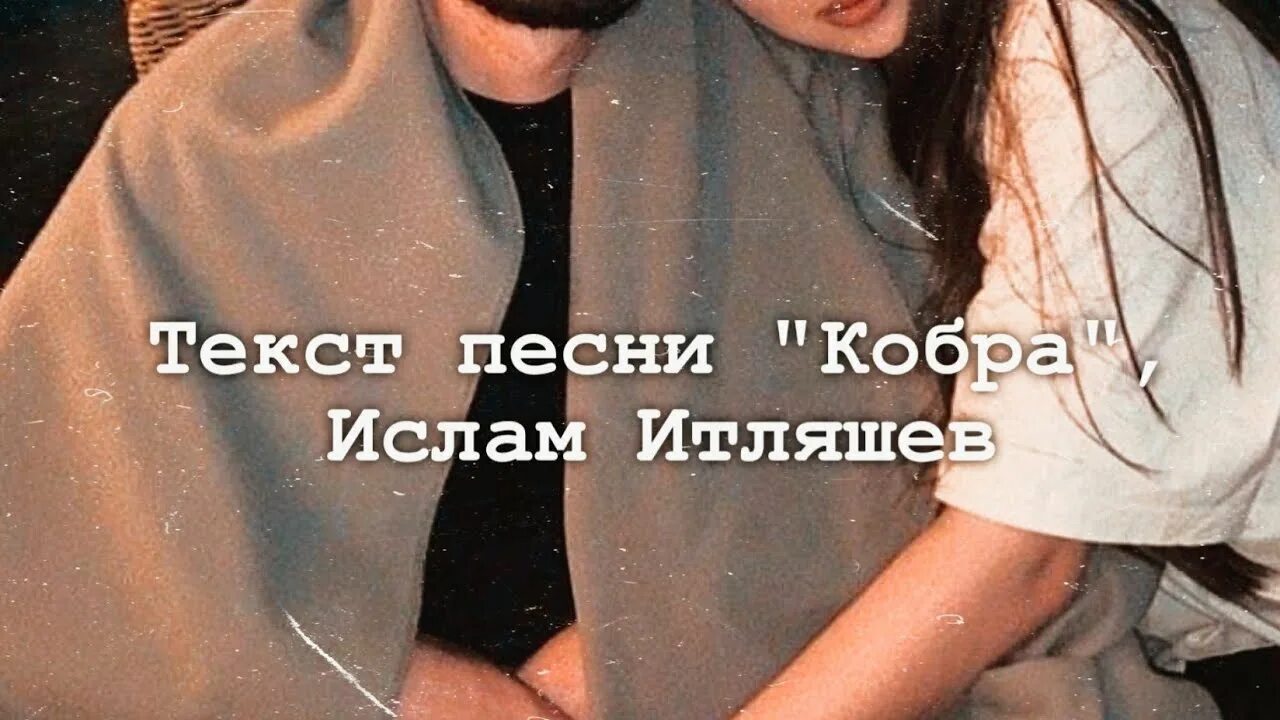 Текст песни кобра