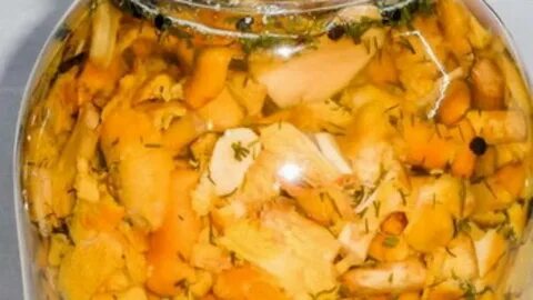 Мариновать лисички на зиму в банки
