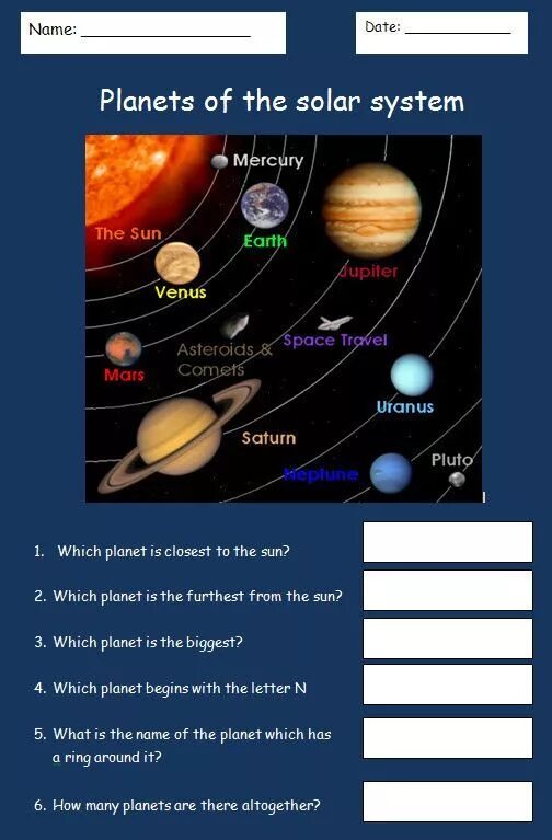 Планеты солнечной системы. Задания по теме Солнечная система. Задания на тему планеты солнечной системы. Солнечная система на англ. Planets questions