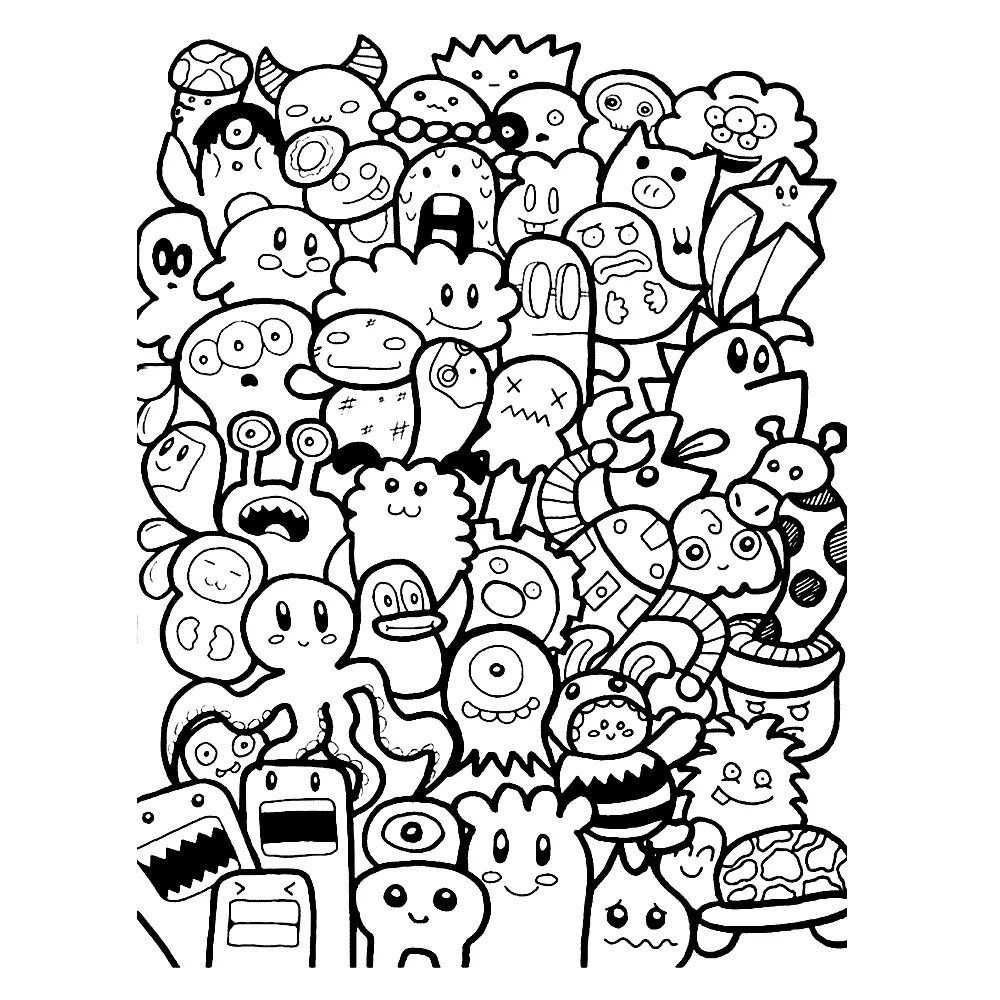 Прикольные раскраски для личного дневника распечатать Hamster Senya :: Behance