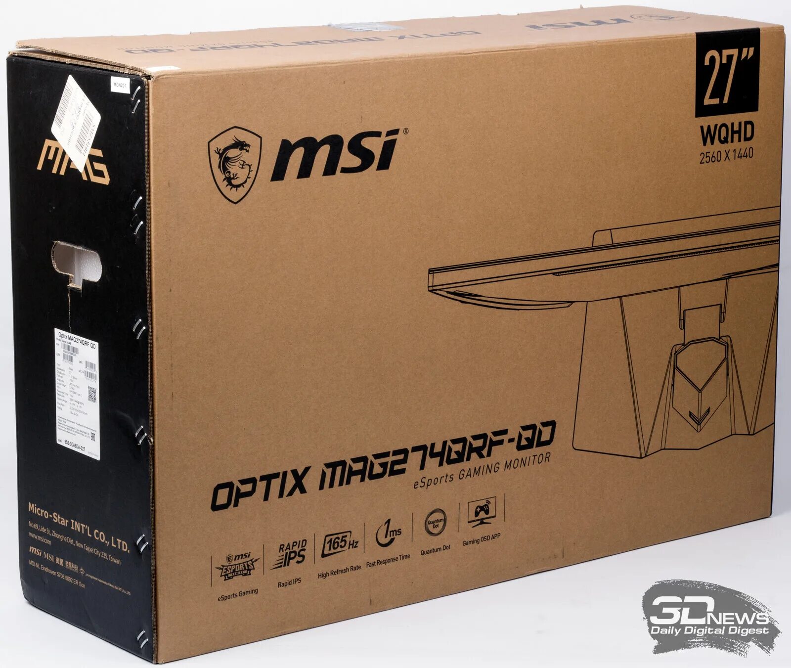 MSI Optix mag274qrf-QD. 27" Монитор MSI Optix mag274qrf-QD. Монитор 2к MSI Optix mag274qrf-QD коробка. MSI mag 274qrf QD e2.