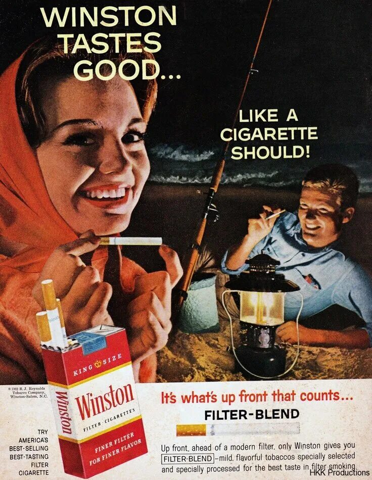 Реклама сигарет. Винстон. Реклама сигарет Винстон. Реклама сигарет Уинстон. This tastes good