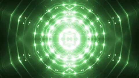 Flashing green