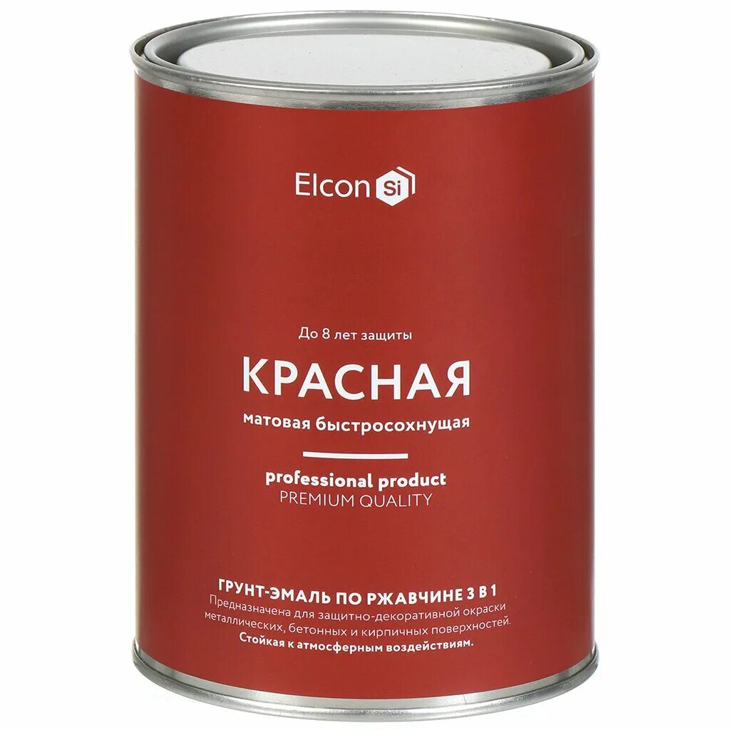 Ярославские краски грунт эмаль по ржавчине. Эмаль Elcon 3 в 1. Грунт-эмаль по ржавчине 3 в 1 матовая серая Elcon 0,8 кг. Грунт эмаль по ржавчине 3в1 Элкон. Elcon 3 в 1 грунт-эмаль по ржавчине.