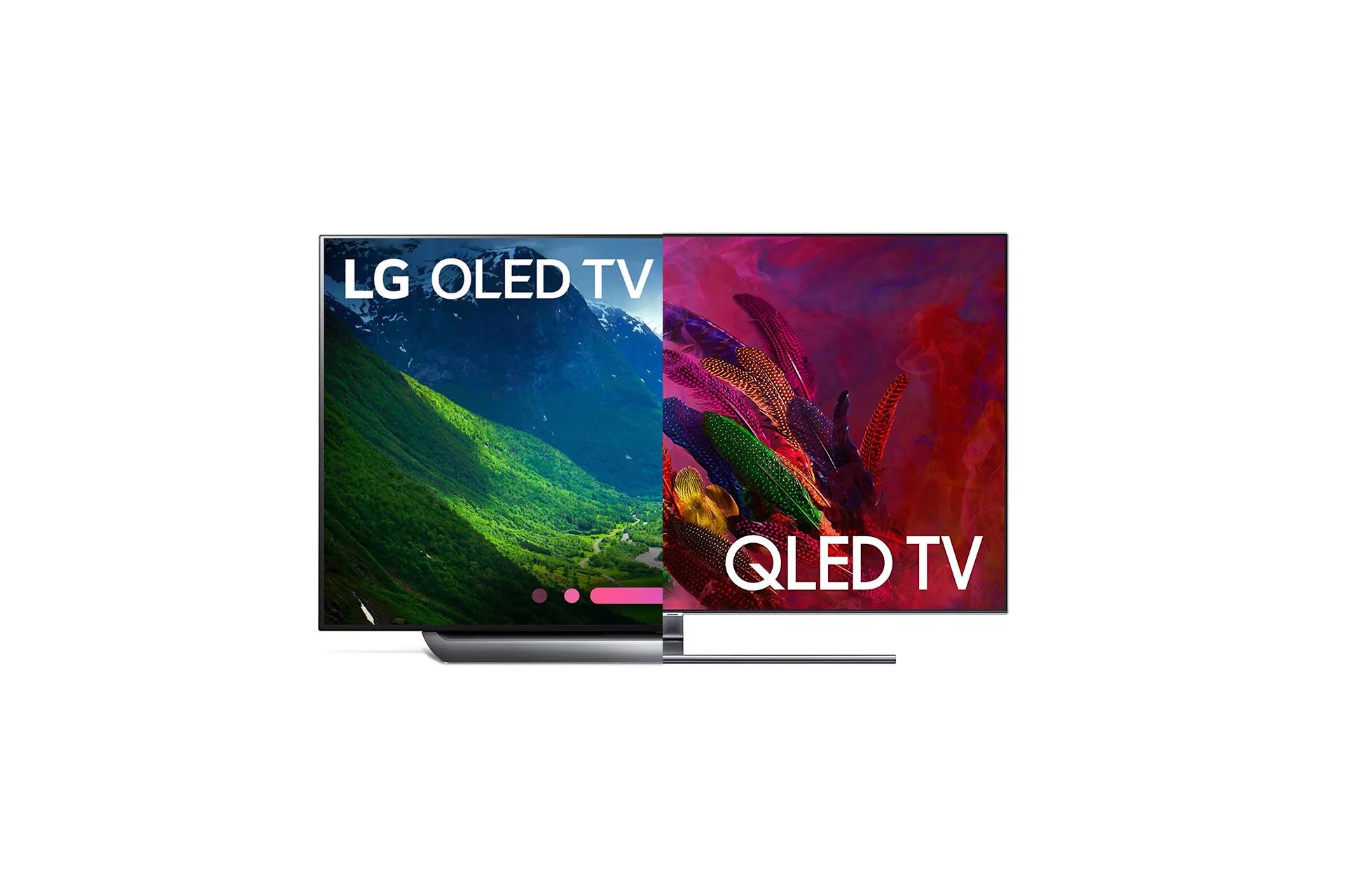 Qled телевизор чем отличается. Олед QLED. LCD OLED QLED. Телевизор led vs OLED матрица. Матрицы телевизоров IPS va OLED QLED.