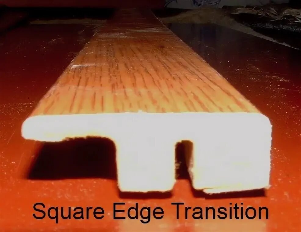 Square edge. Square edge