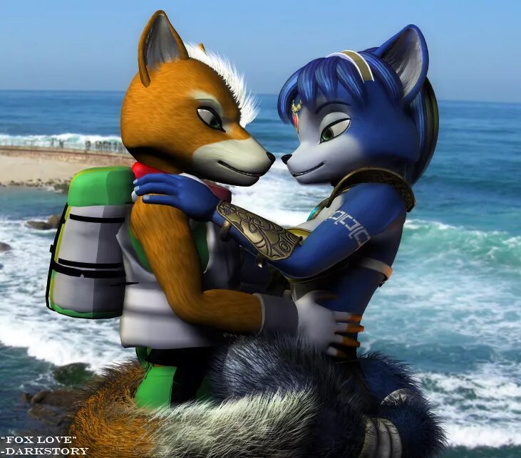 Fox fox фф. Krystal Star Fox. Star Fox Crystal and Fox. Лиса Кристал (Star Fox). Starfox Fox x Krystal.