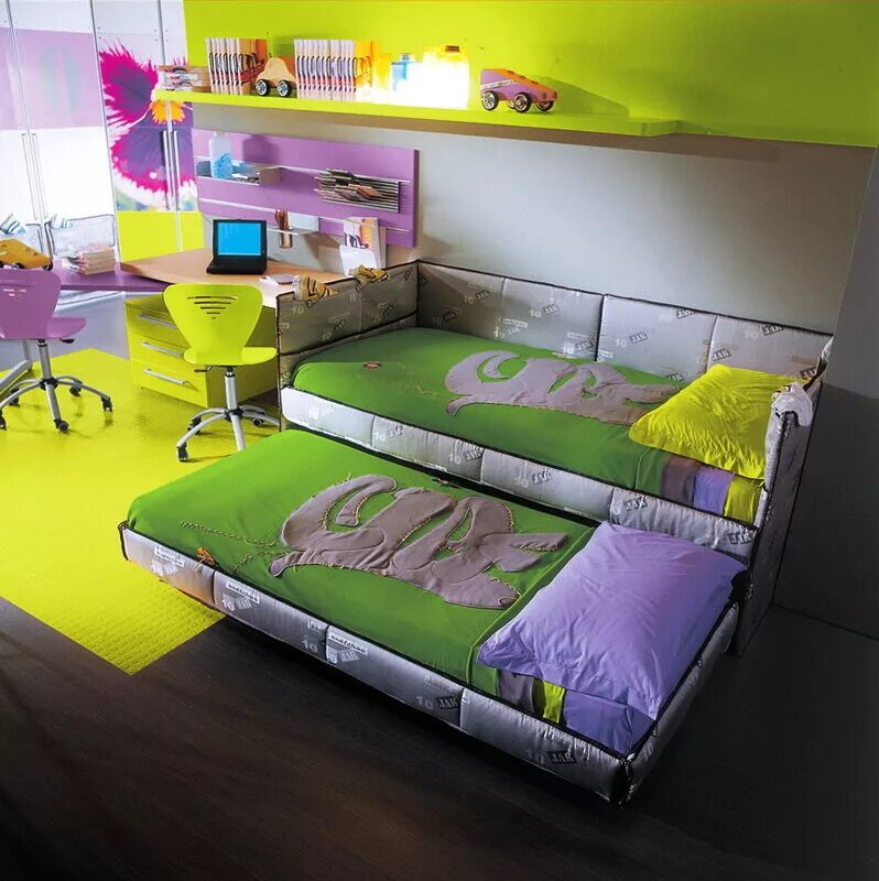 Выдвижная кровать. Диван для подростка. Угловая кровать для двоих детей. Кровать подростковая выдвижная. Хофф выдвижная кровать детская.
