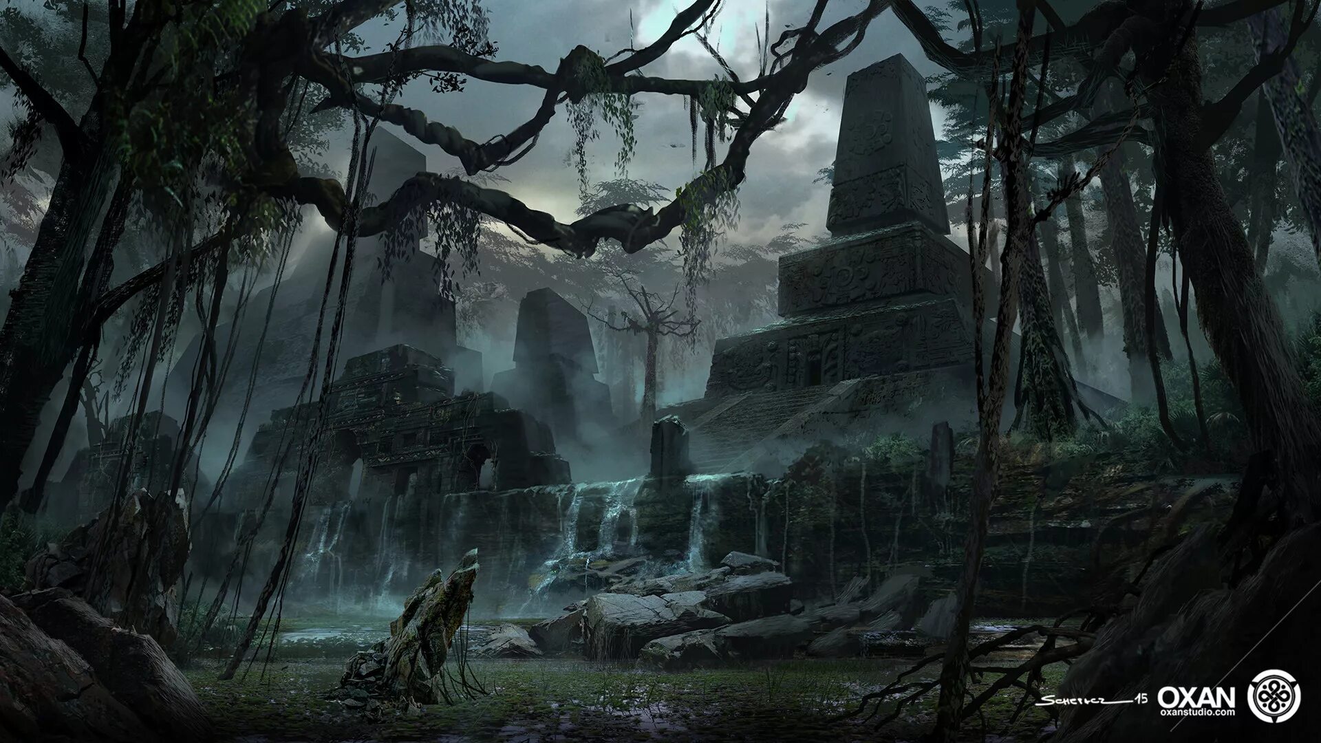 We come to ruins