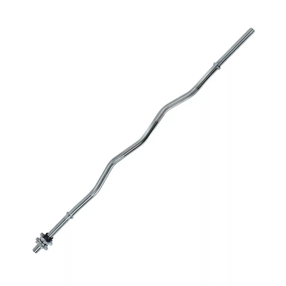 Гриф математика. Ez гриф 26мм. гриф ez barbell. гриф для штанги torres ez pl5033, изогнутый w-образный. гриф w-образный хром. l-120см.