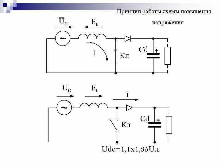 Цвета напряжения на схеме Параметрический стабилизатор напряжения схема