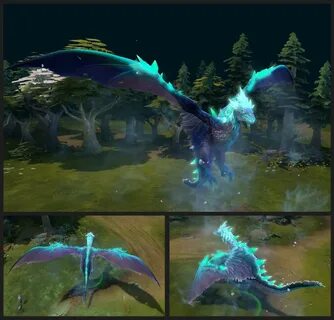 Winter Wyvern In Game Preview DotA2.