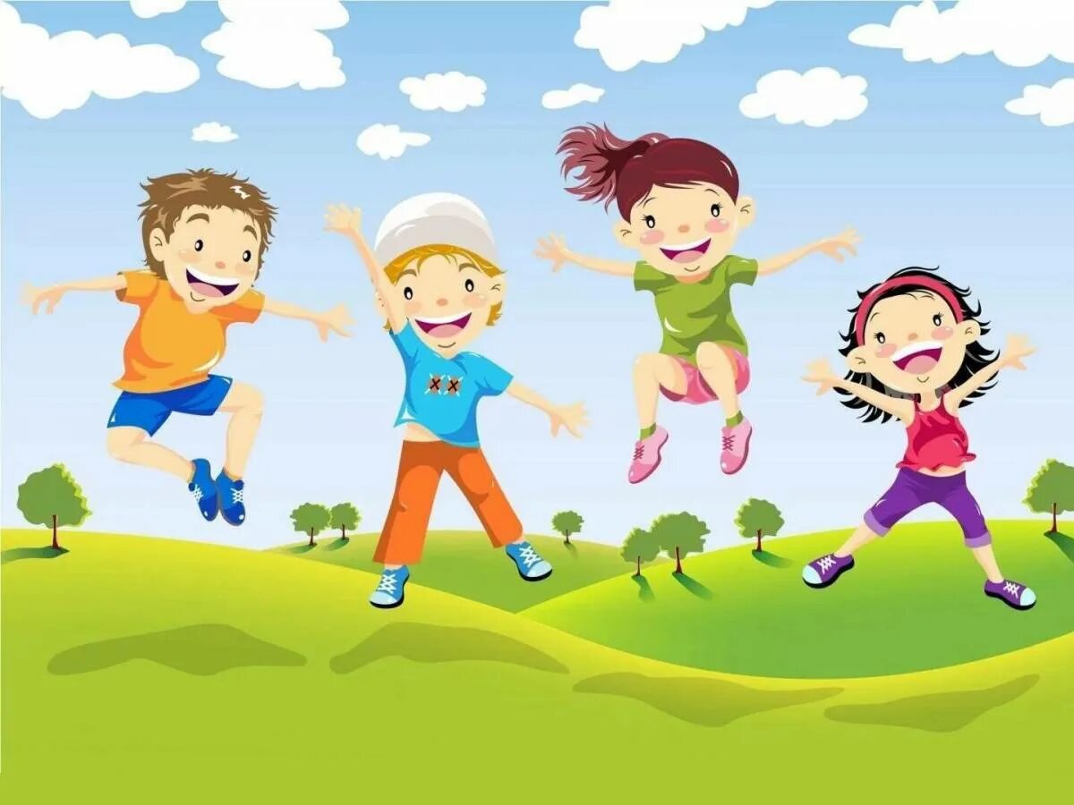 Лагерь здорового образа жизни. Спортивные дети. Детские спортивные фоны. Летний спорт для детей.