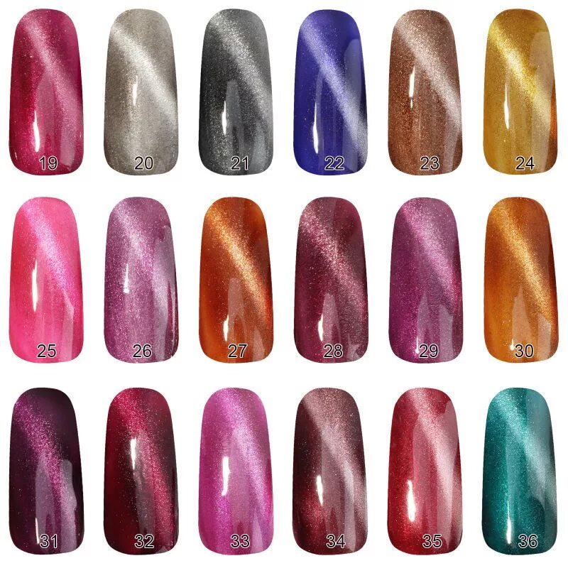 cat eye gel nail polish Cat eye nails polish, Cat eye nails, Cat eye gel