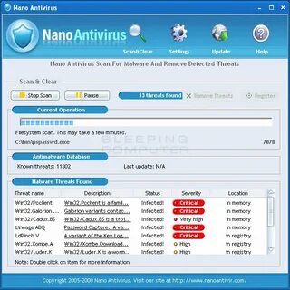 Nano антивирус
