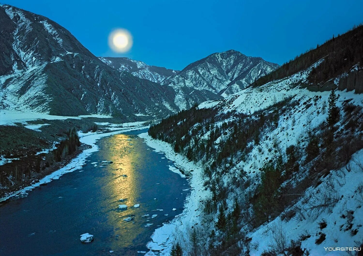 Горы Алтая Катунь. Горный Алтай зимний Катунь. Горный Алтай зимой Катунь. Катунь река Алтай зимой.