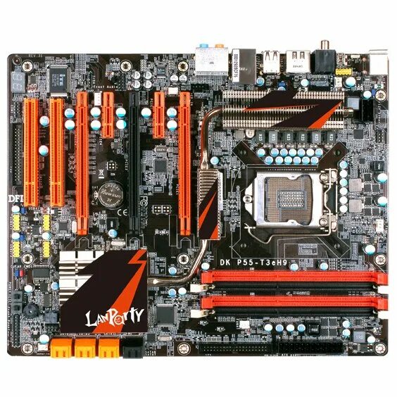 Gigabyte x58. Lga 1155 с m2. Оранжевая материнская плата. Системная плата компьютера. Микросхемы пк.
