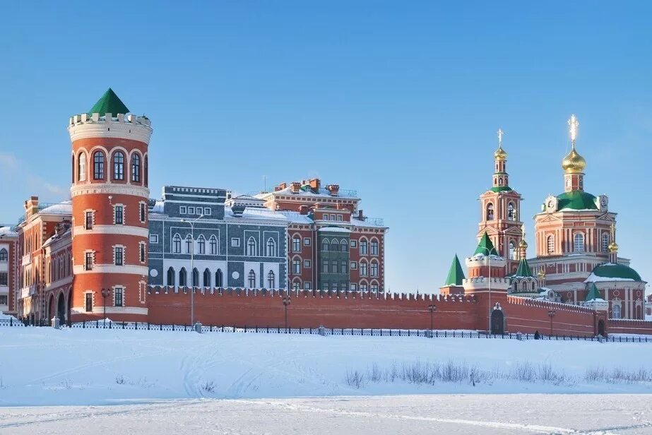 Панорама улиц йошкар олы. Йошкар-Ола. Зимняя Йошкар-Ола. Йошкар Ола зима набережная. Йошкар-Ола Республика Марий Эл зимой