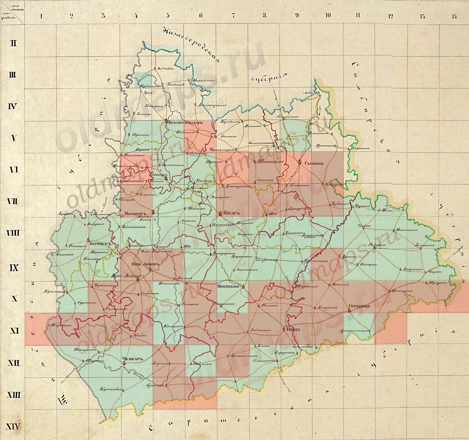 Карта тамбовской губернии 1850. Карты губерний менде. Карта тамбовской губернии 1862. Карта менде нижегородской губернии 1850. Карта менде тамбовской губернии.