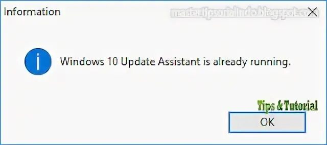 Is already running